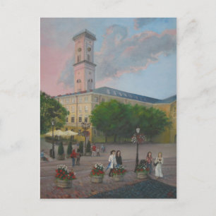 Lviv Ukraine Postkarte