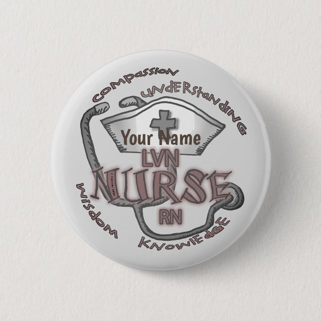 LVN Nurse Axiom Button (Vorderseite)