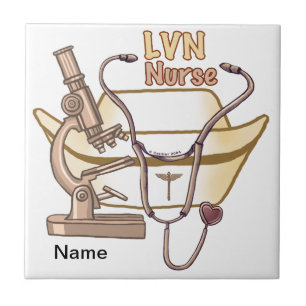 LVN Nurse Collage custom Nurse tile Fliese