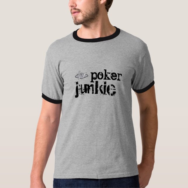 lvtvbw, Poker, Junkie T-Shirt (Vorderseite)