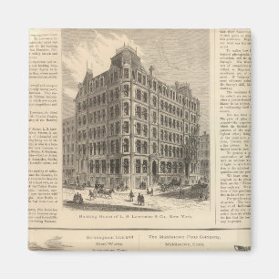LW Lawrence und Bankers Birmingham Iron Magnet