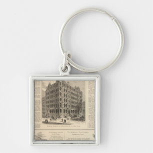 LW Lawrence und Bankers Birmingham Iron Schlüsselanhänger