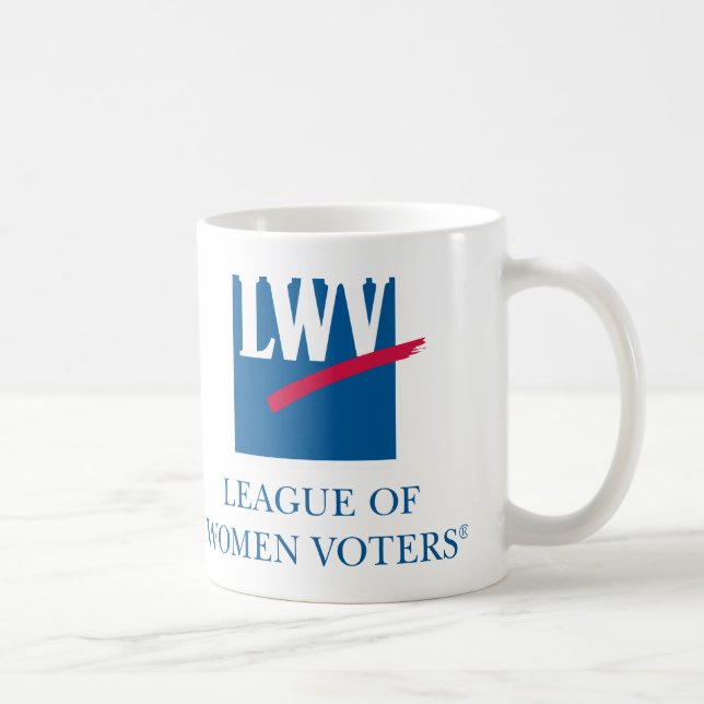 LWV Logo-Tasse (Logo, das Sie gegenüberstellt) Kaffeetasse (Rechts)