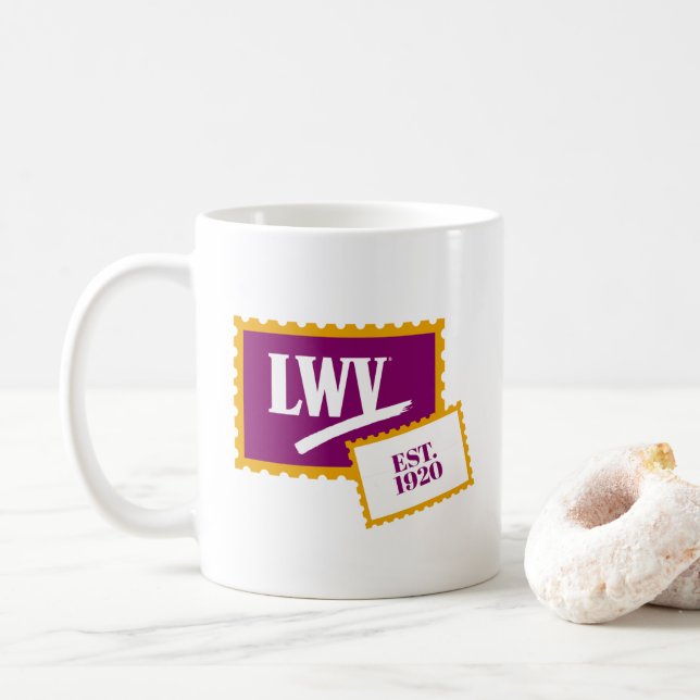 LWV-Stempel-Tasse Kaffeetasse (Mit Donut)