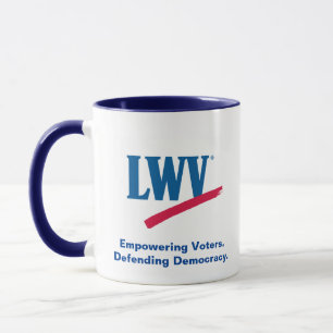 LWV Tasse mit Blue Accent.