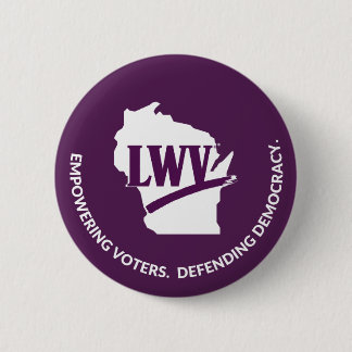 LWV Wisconsin-Logo-Schaltfläche Button