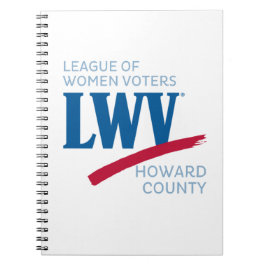 LWVHC Logo SpiralNotebook Notizblock