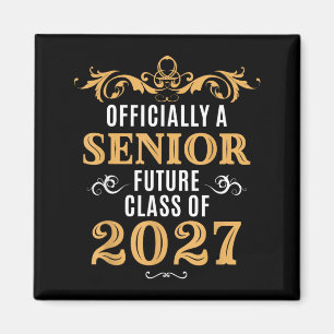 Ly A Senior Future Cl 2027 Vintage Erster Tag Magnet