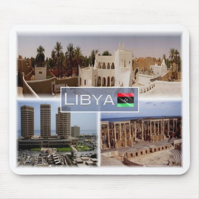 LY Libyen - Tripolis - Ghadames - Mousepad (Vorne)