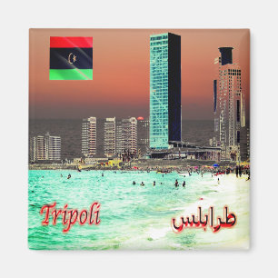 LY - Libyen - Tripolis - Türme Magnet