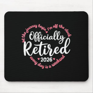 Ly Ruhestand 2026 Wochenend-Stimmung Für Rentner Mousepad