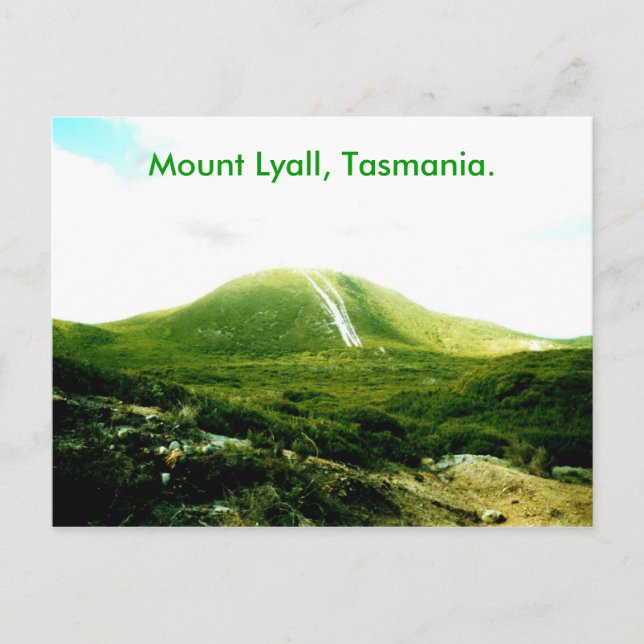 Lyall, Tasmanien. Postkarte (Vorderseite)
