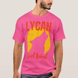 Lycan Spirit Animal Werewolf Wolf Lovers Horror T-Shirt