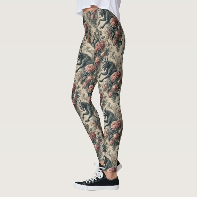 Lycans & Lullabies - gotisch Viktorianisch Leggings (Links)