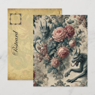 Lycans & Lullabies - Gotisches Viktorianisches Des Feiertagspostkarte