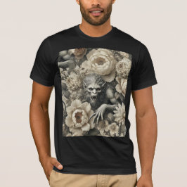 Lycanthropic Splendor – Gothic Wearable Art T-Shirt