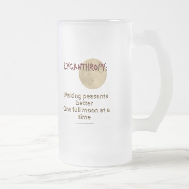 Lycanthropy Mattglas Bierglas (Rechts)