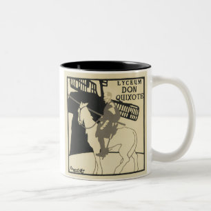 Lyceum Don Quichotte, The Beggarstaffs Zweifarbige Tasse