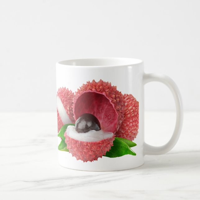 Lychee-Früchte Kaffeetasse (Rechts)