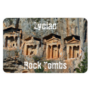 Lycian Rock Tombs Magnet