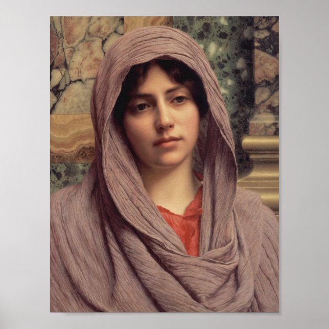 Lycinna John William Godward CC0946 Cardstock Poster (Vorne)