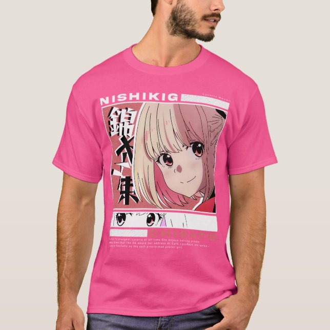 Lycoris Recoil Niedlich Nishikigi Chisato T-Shirt (Vorderseite)