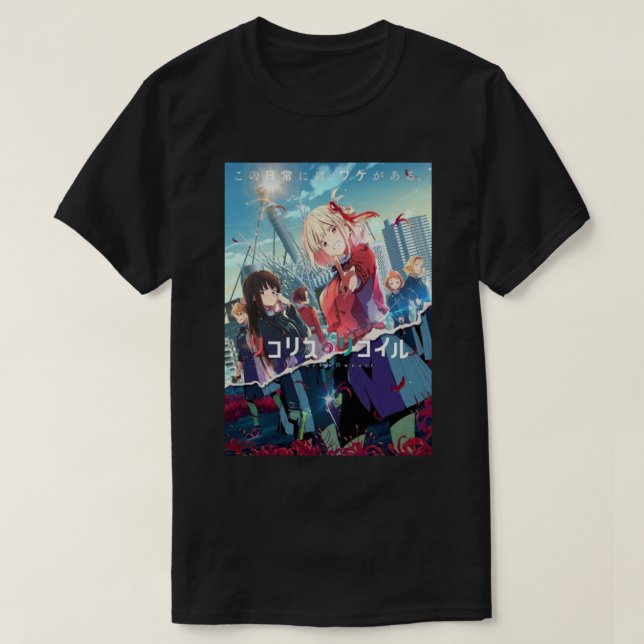 Lycoris Recoil T-Shirt (Design vorne)