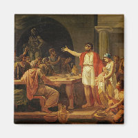 Lycurgus zeigt die Uralten von Sparta