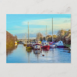 Lydney Harbor Postcard Postkarte