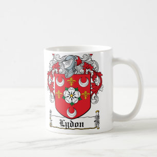 Lydon Familienwappen Tasse