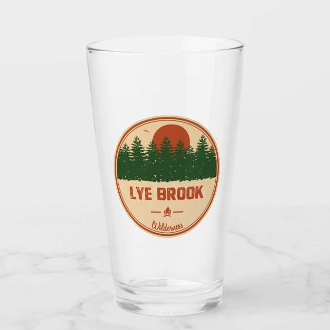 Lye Brook Wilderness Vermont Glas (Vorderseite)