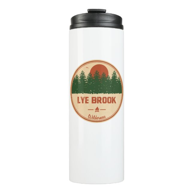 Lye Brook Wilderness Vermont Thermosbecher (Vorderseite)