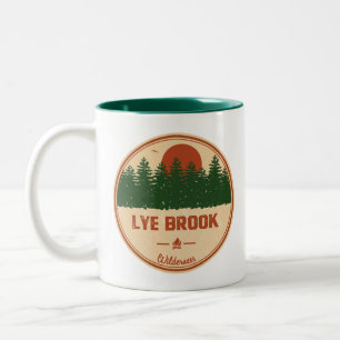 Lye Brook Wilderness Vermont Zweifarbige Tasse