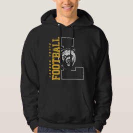 LYFL 01 | Männer-weißes Lassen-Logo Hoodie