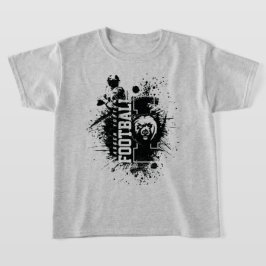LYFL 04 | Kids Black Grunge Lassen-Logo T-Shirt