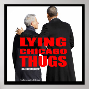 Lying Chicago Thugs Poster