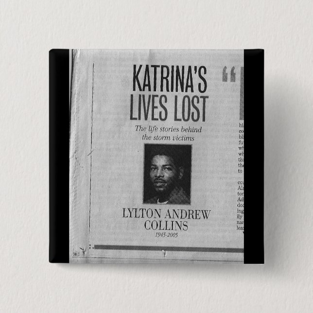 Lylton Collins - Leben verloren zu Katrina Button (Vorderseite)
