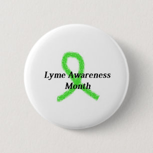 Lyme Awarenress Monats-Button Button