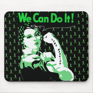 Lyme-Borreliose-Bewusstsein "Wir schaffen das" Mau Mousepad