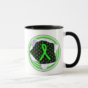 Lyme-Borreliose Krieger Awareness-Schleifen Kaffee Tasse