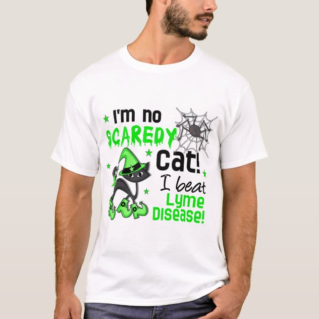 Lyme-Borreliose-Überlebender Halloweens 2 T-Shirt (Vorderseite)