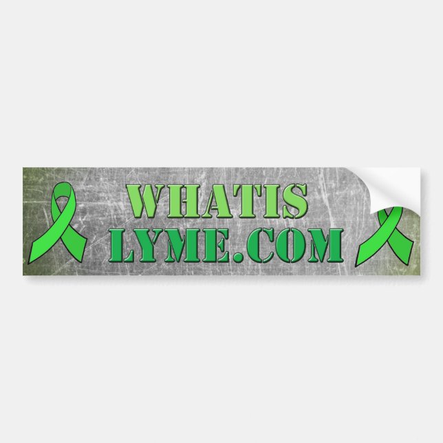 Lyme Disease Awareness Autoaufkleber (Vorne)