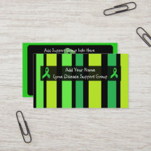 Lyme Disease Awareness Business Card