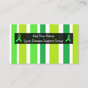 Lyme Disease Awareness Business Card Visitenkarte