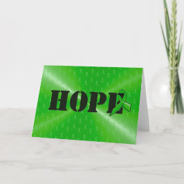 Lyme Disease Awareness "Hope" Card Karte