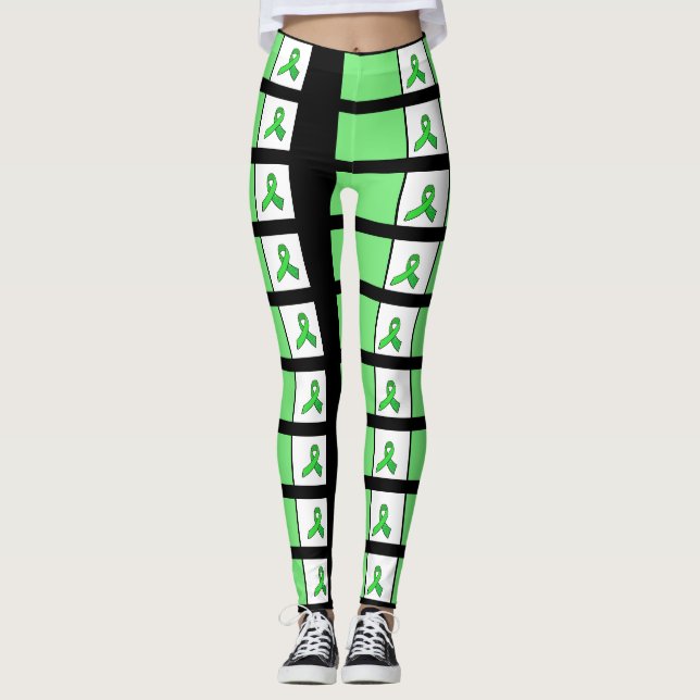 Lyme Disease Awareness Leggings (Vorderseite)