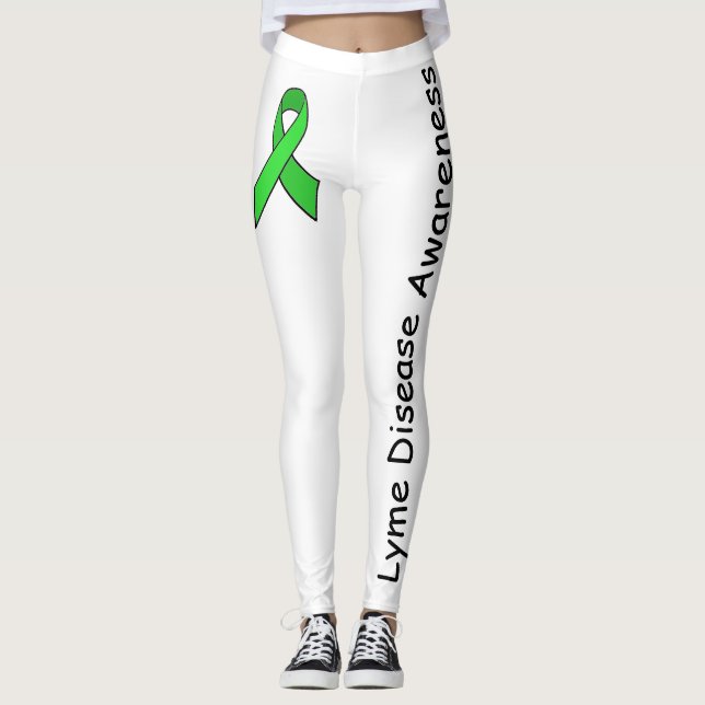 Lyme Disease Awareness Leggings (Vorderseite)