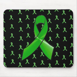 Lyme Disease Awareness Mouse Pad with Ribbons Mousepad