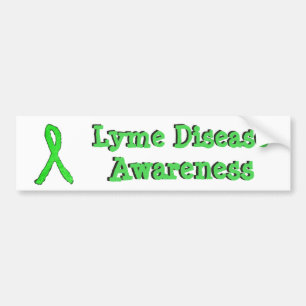 Lyme Disease Awareness Ribbon Autoaufkleber