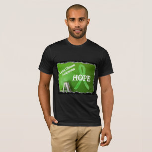 Lyme Disease Awareness Ribbon HOPE Tshirt